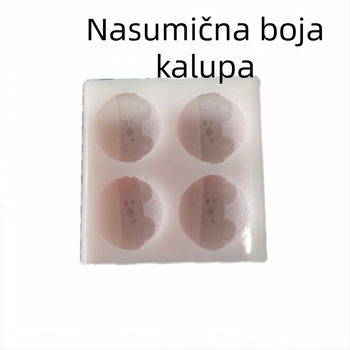 Silikonska forma s crtanim prasetom - prehrambeni silikon, nepravilni oblik, za pečenje, svijeće, sapun, fondant i torte