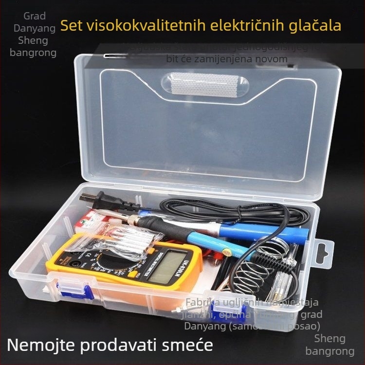 Set za lemilicu s unutarnjim grijanjem, za kućne elektroničke popravke, podesiva temperatura, velika snaga
