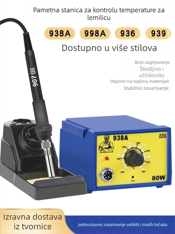 936 Set lemilne postaje s regulacijom temperature od 60W, bez olova, antistatni alat za popravak mobitela