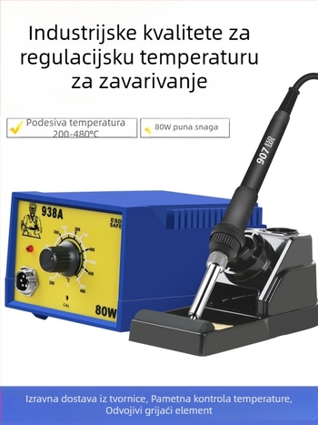 936 Set lemilne postaje s regulacijom temperature od 60W, bez olova, antistatni alat za popravak mobitela