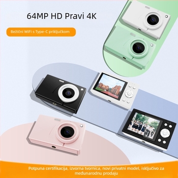 CCD kamera ccd-X1 - 64MP CCD senzor, 4K HD video, 16x optički zoom, 2/3-inčni senzor, Wi-Fi