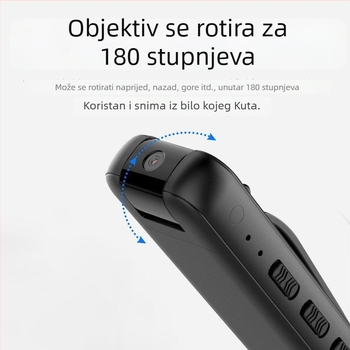 Pisač za snimanje na prsa – sve-u-jednom, 3–5 sati snimanja, TF kartica, USB 2.0, težina 100 g