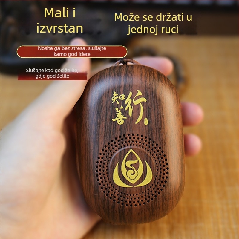Bluetooth glazbeni player s utorom za karticu, prenosni za kućno slušanje, HD zvuk, digitalne tipke i zaslon