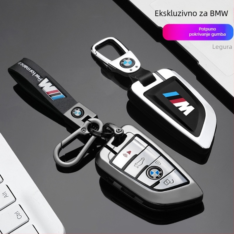 Kućište ključa BMW za seriju 5 – legura cinka, jednostavan stil, mogućnost prilagodbe
