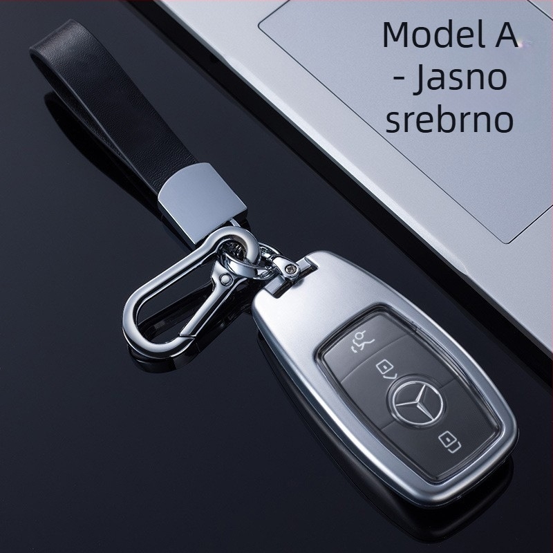 Kućište ključa Mercedes-Benz | Cinkova legura | etnički stil | Kompatibilno s E260L, E300L, C200L, C260L, A200L, GLBCES