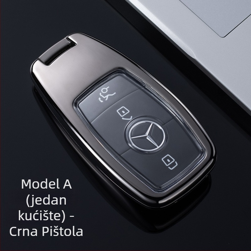 Kućište ključa Mercedes-Benz | Cinkova legura | etnički stil | Kompatibilno s E260L, E300L, C200L, C260L, A200L, GLBCES