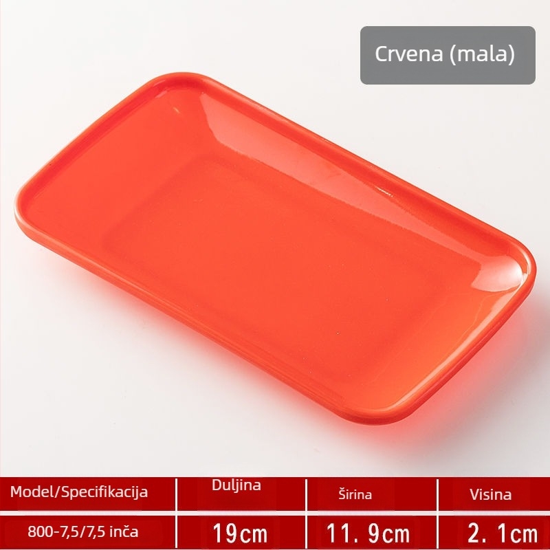 Debeli melamin tanjur za hot pot i roštilj, ugostiteljska upotreba