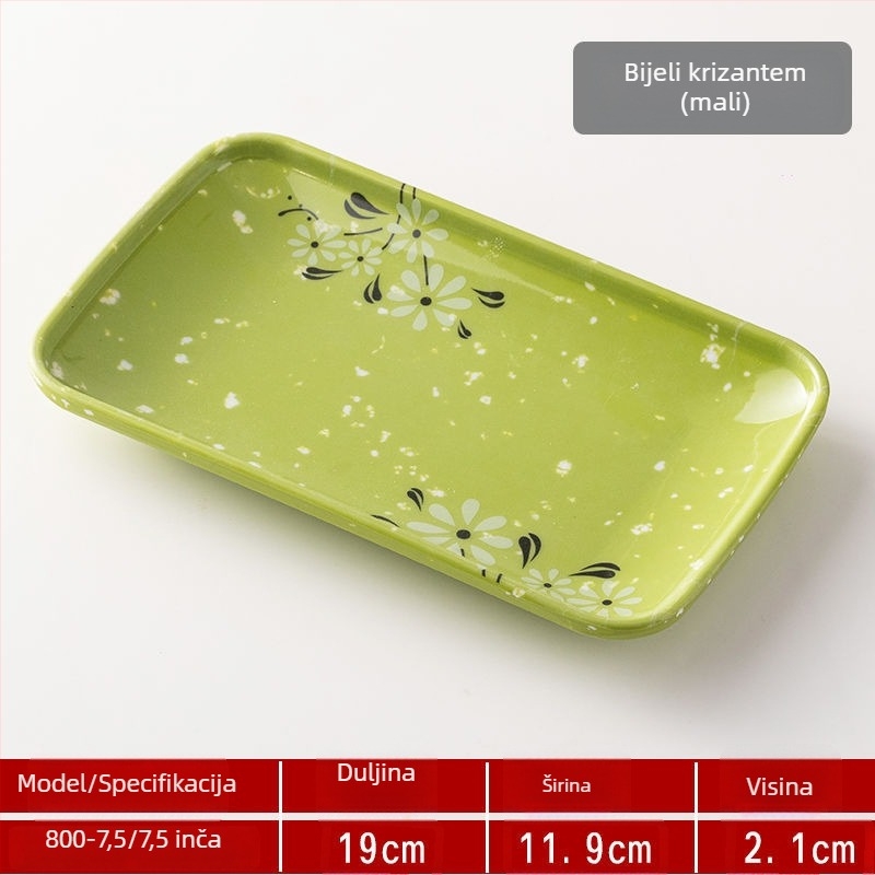 Debeli melamin tanjur za hot pot i roštilj, ugostiteljska upotreba