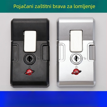 Dodatak za zaključavanje kofera s tipom kopče kartice – ABS materijal, broj proizvoda 1001618271, proljeće 2025, dodaci za kofer, stil elegantne zrele žene