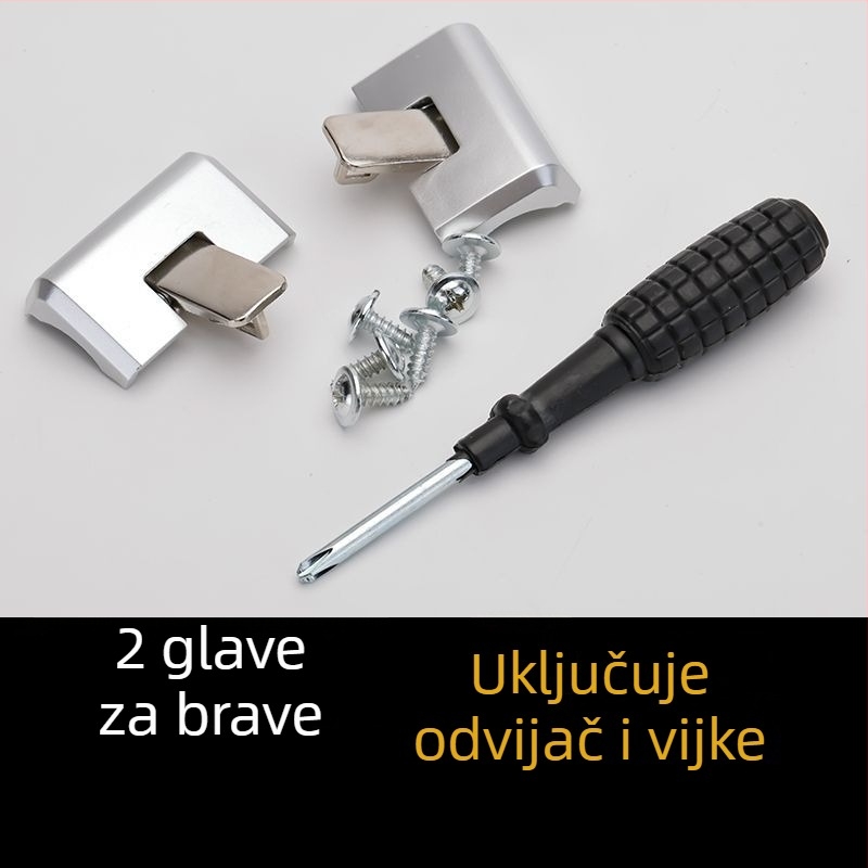 Dodatak za zaključavanje kofera s tipom kopče kartice – ABS materijal, broj proizvoda 1001618271, proljeće 2025, dodaci za kofer, stil elegantne zrele žene