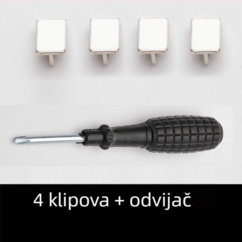 Dodatak za zaključavanje kofera s tipom kopče kartice – ABS materijal, broj proizvoda 1001618271, proljeće 2025, dodaci za kofer, stil elegantne zrele žene