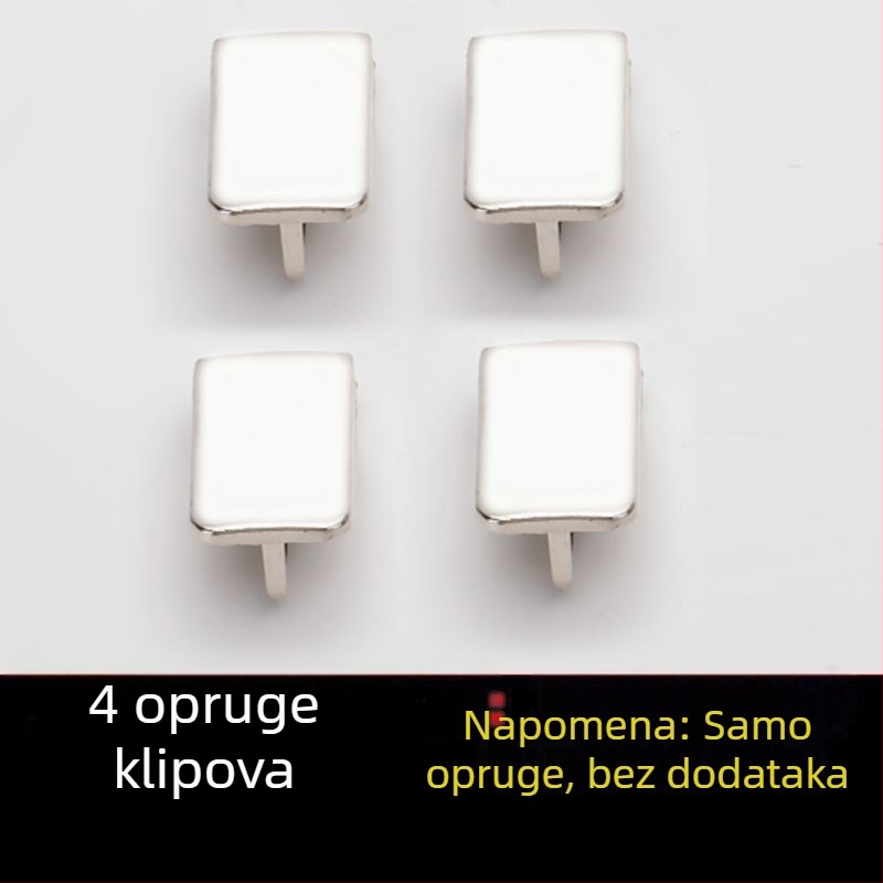 Dodatak za zaključavanje kofera s tipom kopče kartice – ABS materijal, broj proizvoda 1001618271, proljeće 2025, dodaci za kofer, stil elegantne zrele žene