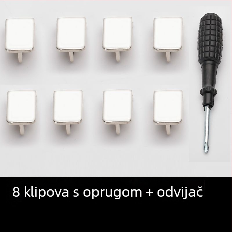 Dodatak za zaključavanje kofera s tipom kopče kartice – ABS materijal, broj proizvoda 1001618271, proljeće 2025, dodaci za kofer, stil elegantne zrele žene