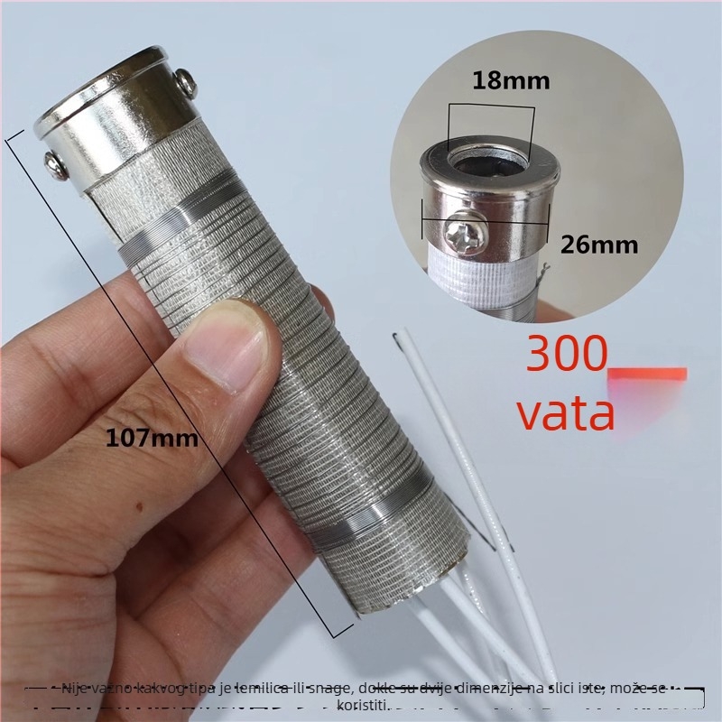 Bezolovni vrh za lemljenje – laktasti i oštar vrh, bakrena elektroplatinirana površina, maksimalna snaga 300W, raspon temperature 480°C