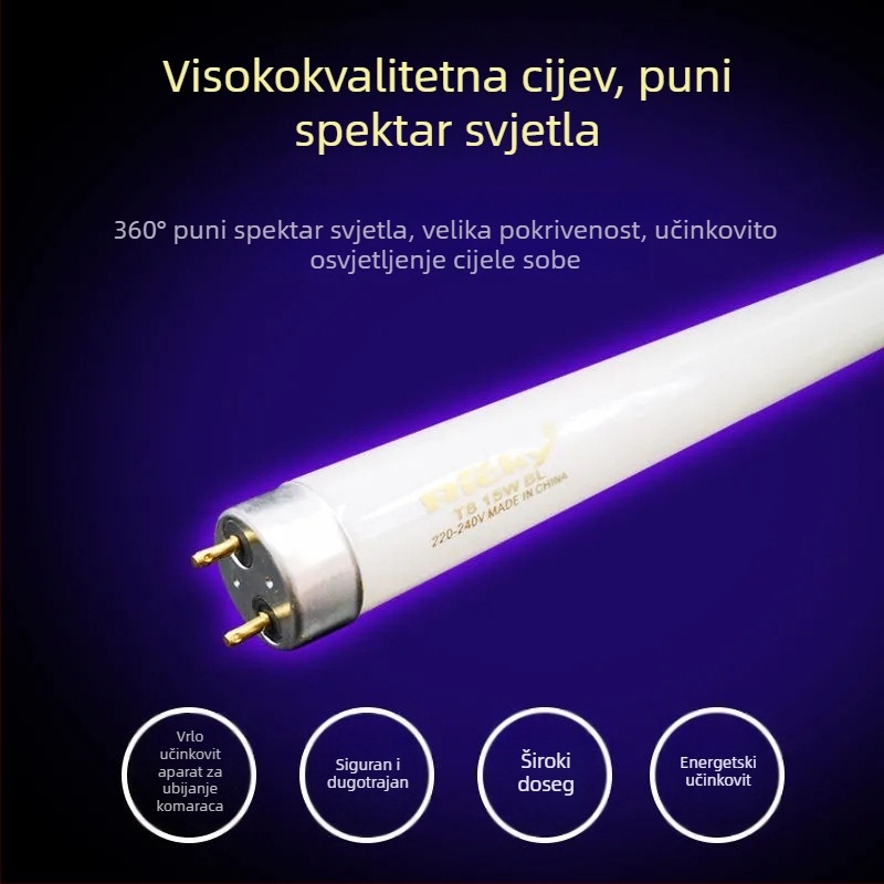 Ljepljiva lampa za komarce – LED svjetlo; snaga 4W/6W/8W/10W/20W/30W/40W; pokrivenost 10 m²; hvatanje svjetlosnim valom; bez ugrađene baterije (LED svjetlo; 4W/6W/8W/10W/20W/30W/40W; 10 m²; hvatanje svjetlosnim valom)