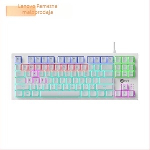 Lenovo KB101 Žični USB set tipkovnice i miša – Gaming, 1200 DPI, Ergonomičan, izdanje 2024