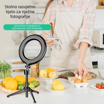 Waite svjetlo za dopunu za live streaming s trobojnom temperaturom, ≤10W, 110V