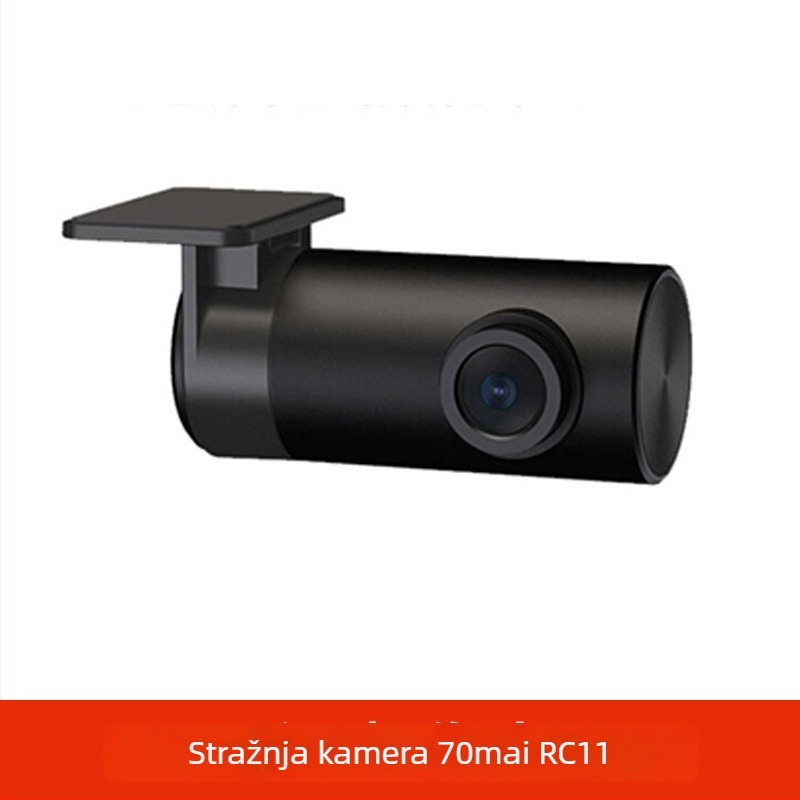 70Mai A400 automobilski video registrator: Panoramski dvostruki objektiv za nadzor parkiranja, 120°, 1600P, 5MP, otvor blende F2.0, TF kartica