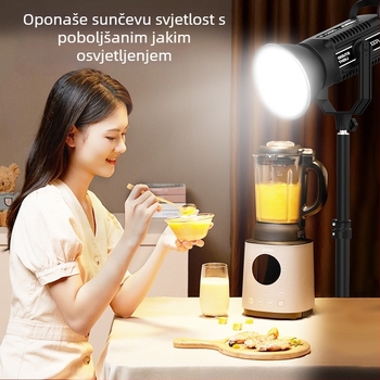 LATZZ Rasvjeta za dopunjavanje za livestream, fotografiju i kratke videozapise — 101–150W, 220V, Tri temperaturne postavke boje