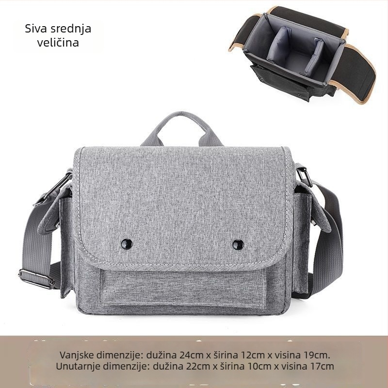 Torba za kameru od PU materijala, torba za nošenje, proljeće 2025, muški dizajn, za kućno skladištenje (PU materijal; torba za nošenje; proljeće 2025; muški dizajn; kućno skladištenje)