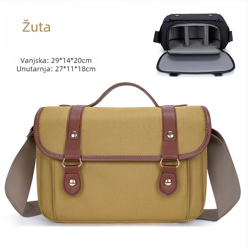Torba za kameru od PU materijala, torba za nošenje, proljeće 2025, muški dizajn, za kućno skladištenje (PU materijal; torba za nošenje; proljeće 2025; muški dizajn; kućno skladištenje)