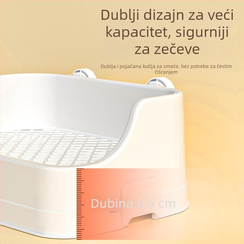 Weibi plastična toaletna posuda za kućne ljubimce – tip razdvojivog dizajna; materijal: plast; kapacitet: velik; podrijetlo: Šangaj; 30 komada u pakiranju