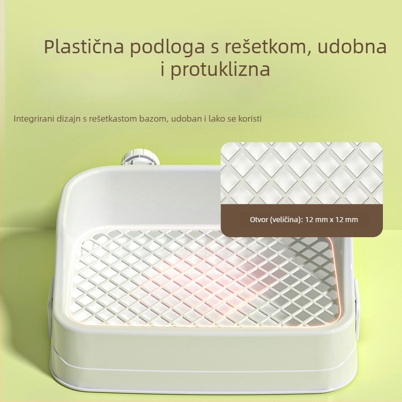 Weibi plastična toaletna posuda za kućne ljubimce – tip razdvojivog dizajna; materijal: plast; kapacitet: velik; podrijetlo: Šangaj; 30 komada u pakiranju