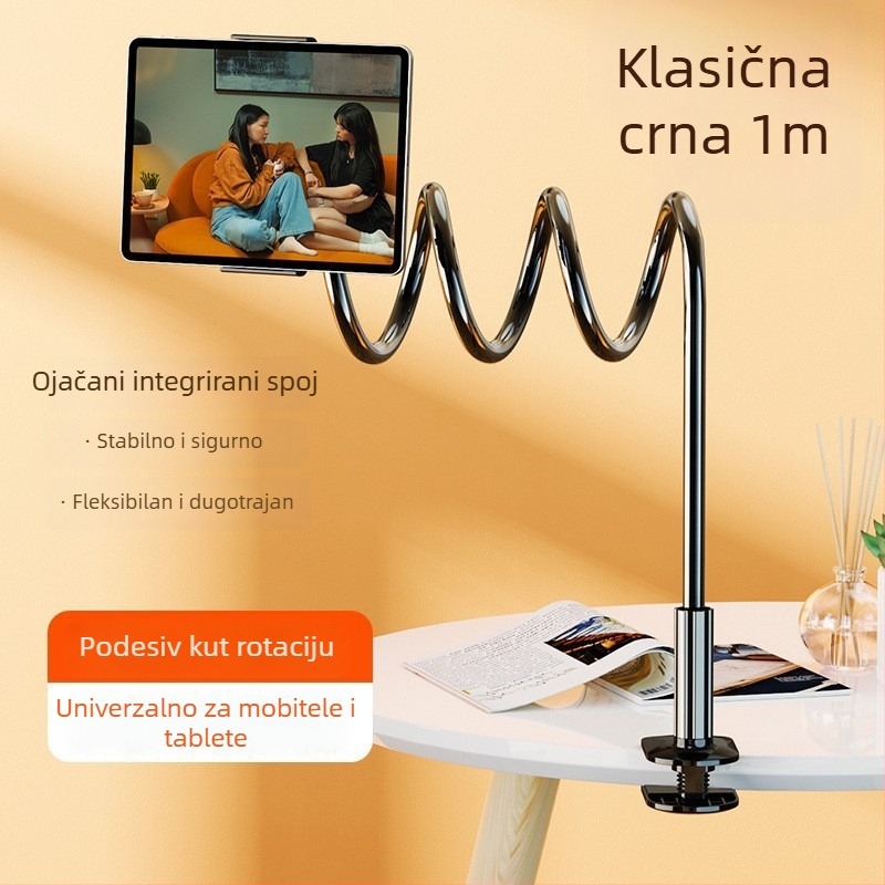 Držač za tablet – Noćni višenamjenski stalak za telefon i tablet, kompatibilan s iPadom i drugim tabletima, mogući prilagođeni uzorci