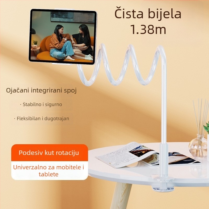Držač za tablet – Noćni višenamjenski stalak za telefon i tablet, kompatibilan s iPadom i drugim tabletima, mogući prilagođeni uzorci