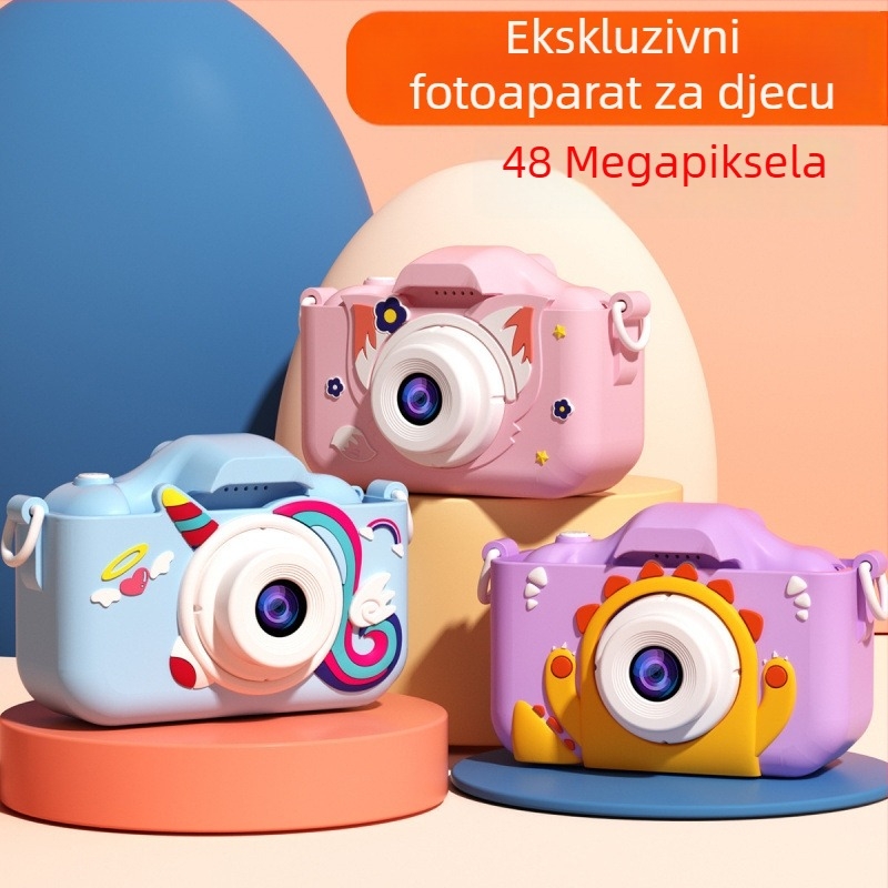 Dječja kamera X5, 2,4-inčni LCD, preko 40 MP, TF kartica, trajanje baterije 1-3 sati