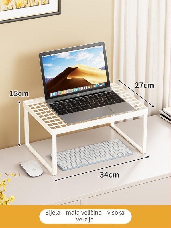 Stalak za notebook i računalo — rotirajući stolni viseći držač — model Afehkf-421651