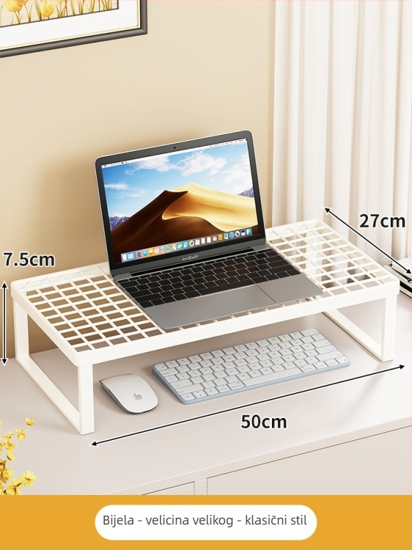 Stalak za notebook i računalo — rotirajući stolni viseći držač — model Afehkf-421651