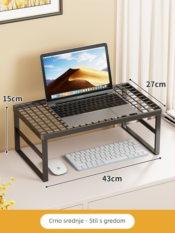 Stalak za notebook i računalo — rotirajući stolni viseći držač — model Afehkf-421651