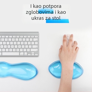 Silikonska podloga za miš s podrškom za zglob, protuklizna, injekcijsko oblikovanje, model g173