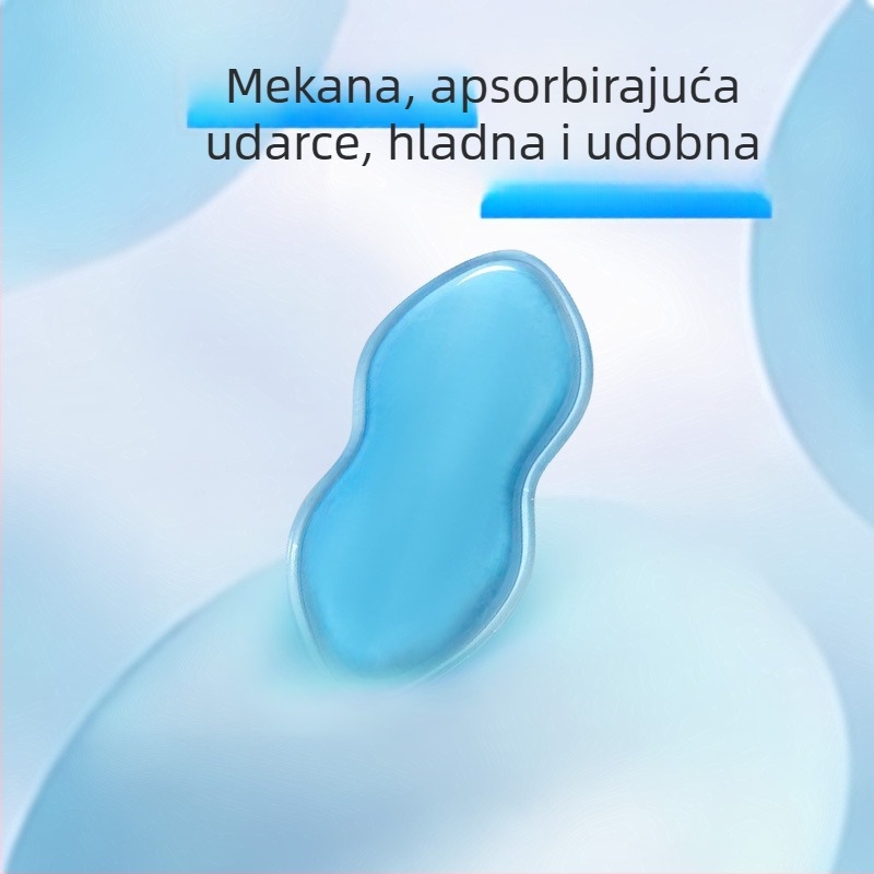 Silikonska podloga za miš s podrškom za zglob, protuklizna, injekcijsko oblikovanje, model g173
