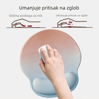 Gaming podloga za tipkovnicu i miš, protuklizna gumena podloga, injekcijsko lijevanje, jednostrana konstrukcija
