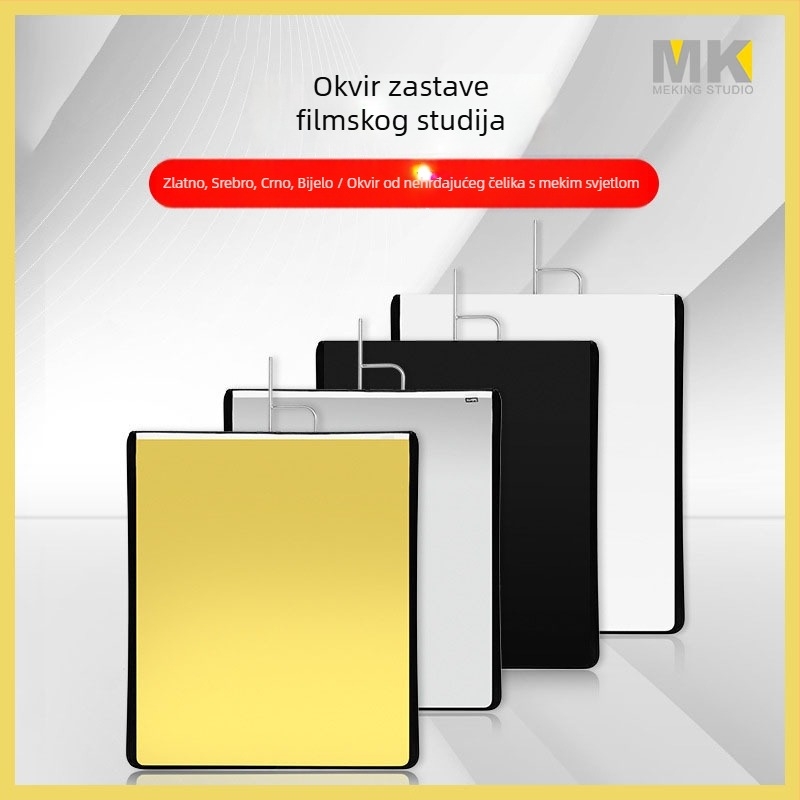 MK 699269 Studijski Reflektor Oprema S Okvirom Za Meku Difuziju I Pozadinsku Ploču (800 g)