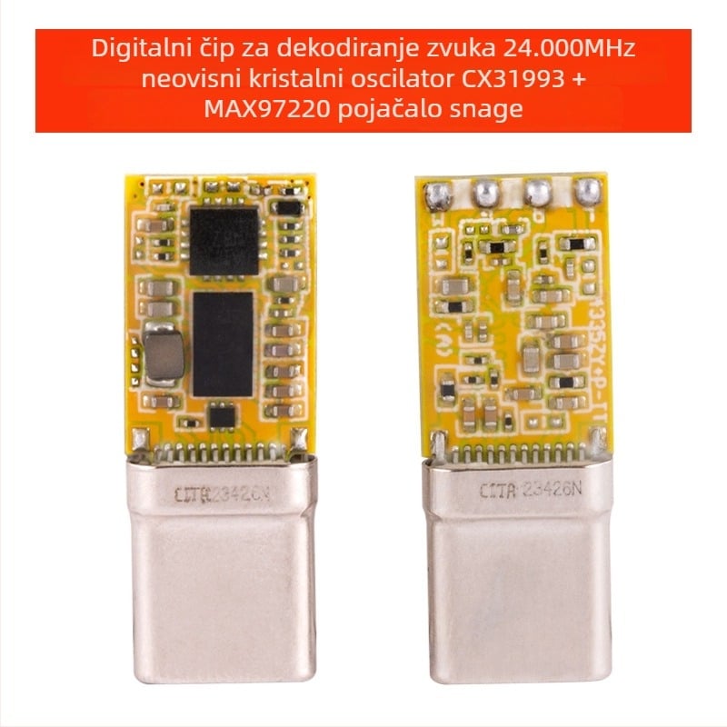 USB audio dekoder Bartok Y01, kompatibilan s Type-C portom