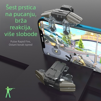 Game kontroler JS-65 za Android telefon, USB sučelje, bežična veza, bez vibracije, ABS+metal konstrukcija, težina 31 g