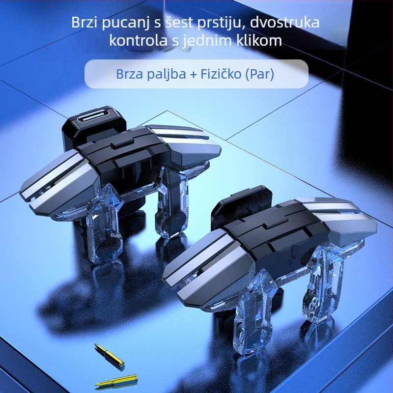 Game kontroler JS-65 za Android telefon, USB sučelje, bežična veza, bez vibracije, ABS+metal konstrukcija, težina 31 g