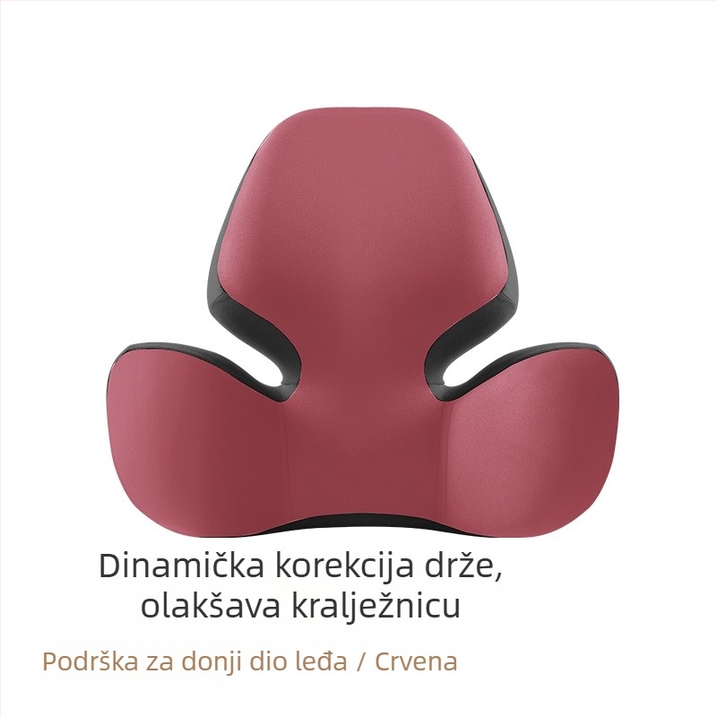 Auto jastuk za glavu i lumbalni jastuk za vožnju, podrška vrata, punilo od memorijske pamucne, vanjski materijal najlon-spandeks, univerzalna prilagodba za sve sezone