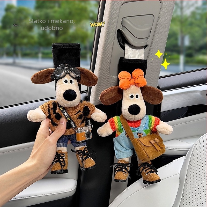 Zaštitni jastuk za auto pojas s motivom psa — Marka Yingyifei; Materijal: Other; Otpornost na habanje