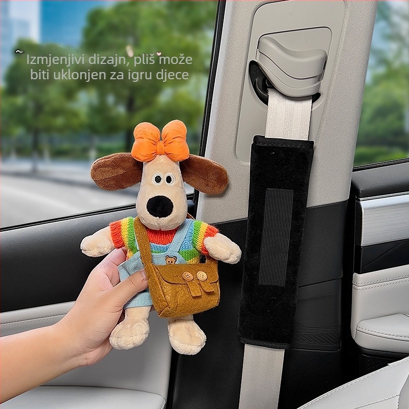 Zaštitni jastuk za auto pojas s motivom psa — Marka Yingyifei; Materijal: Other; Otpornost na habanje