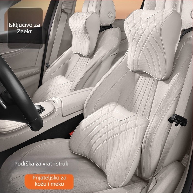 Jastučić za glavu i vrat za auto – minimalistički stil, univerzalna prilagodba; marka Hui Li; materijal: Drugo; punilo: Drugo