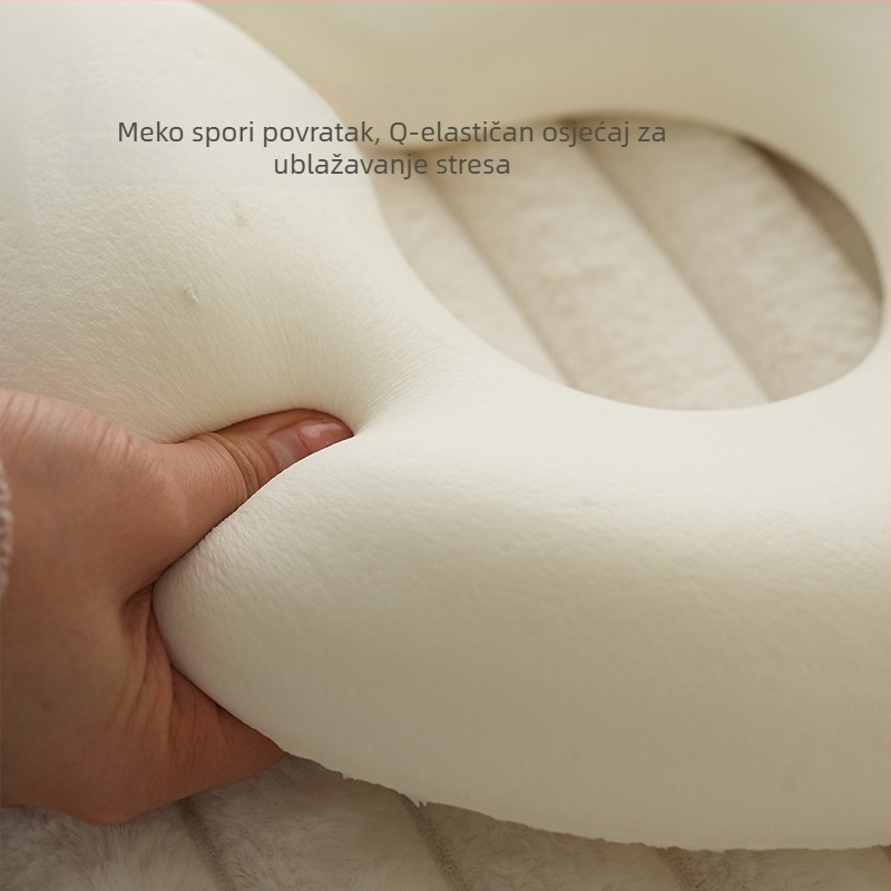 U-oblik jastuk za vrat i lice s pjenom memorijske pjene, Beiyayan, moderan minimalistički stil