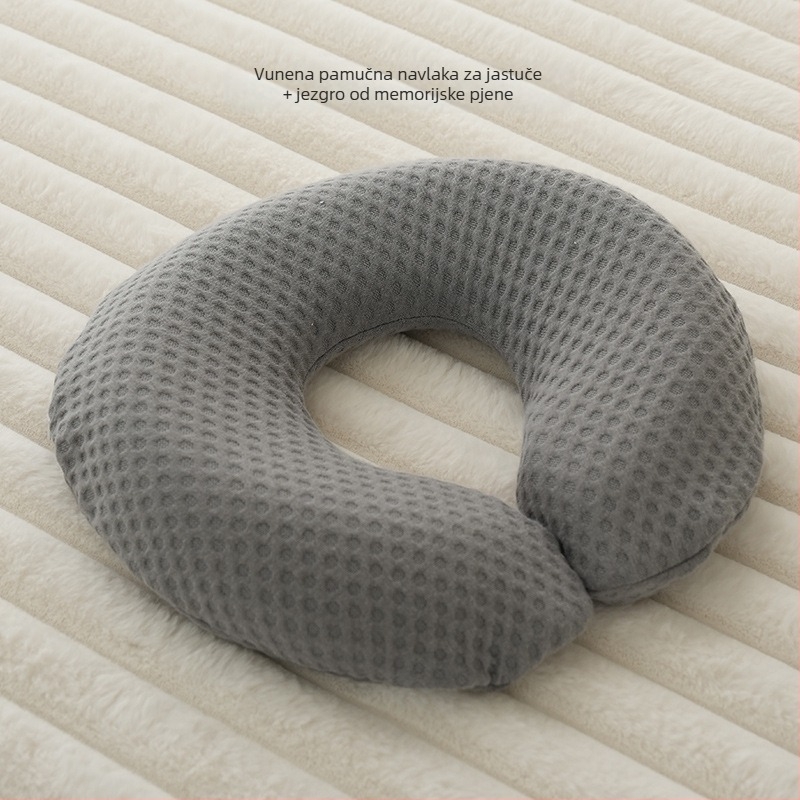 U-oblik jastuk za vrat i lice s pjenom memorijske pjene, Beiyayan, moderan minimalistički stil