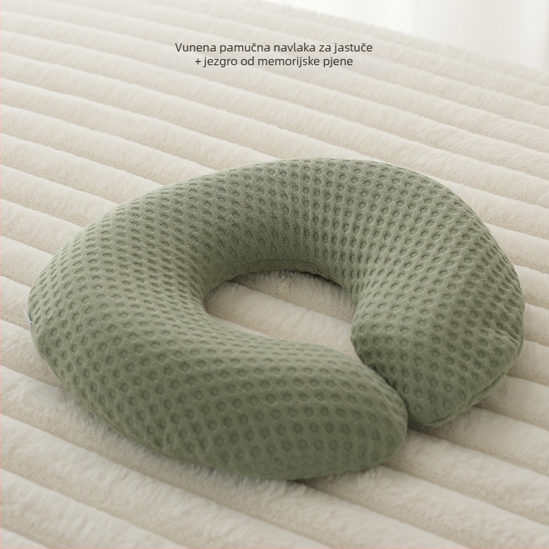 U-oblik jastuk za vrat i lice s pjenom memorijske pjene, Beiyayan, moderan minimalistički stil