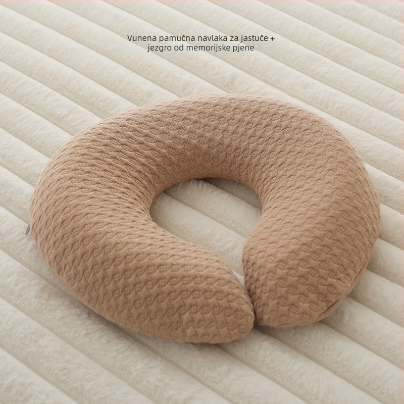 U-oblik jastuk za vrat i lice s pjenom memorijske pjene, Beiyayan, moderan minimalistički stil