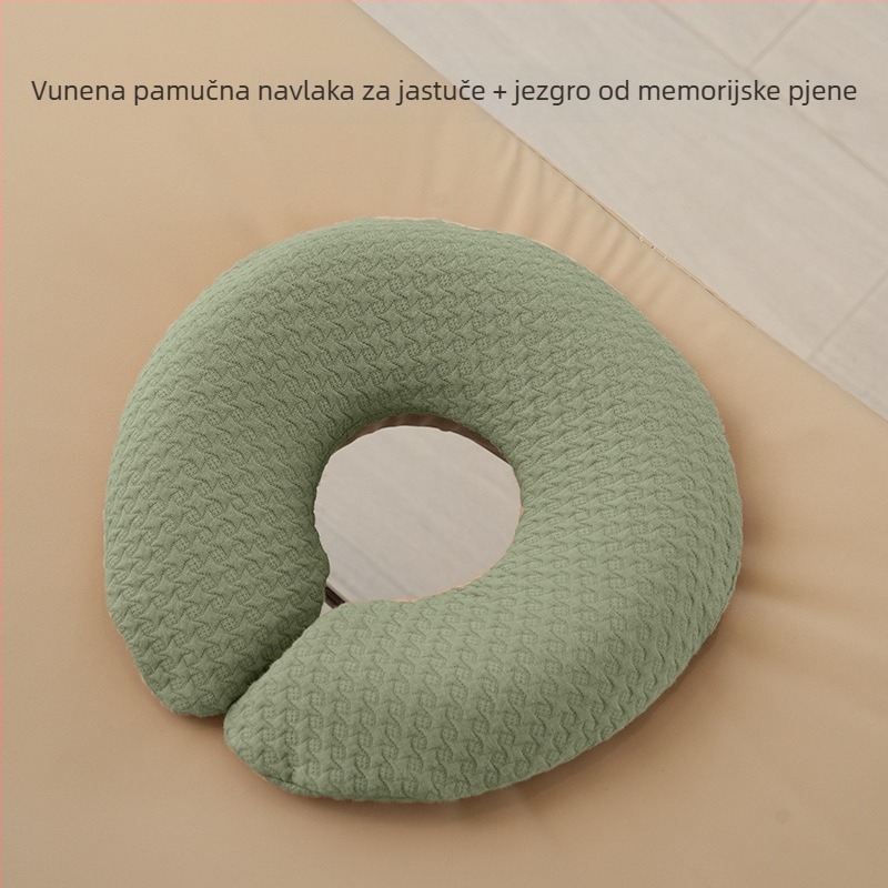 U-oblik jastuk za vrat i lice s pjenom memorijske pjene, Beiyayan, moderan minimalistički stil