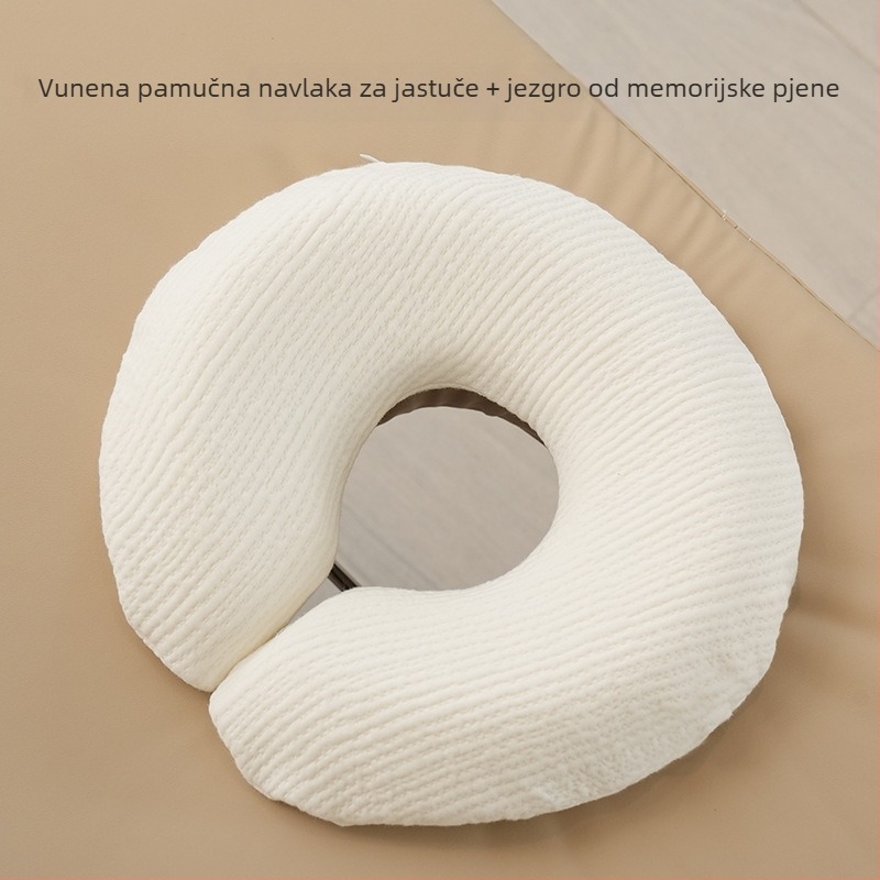 U-oblik jastuk za vrat i lice s pjenom memorijske pjene, Beiyayan, moderan minimalistički stil